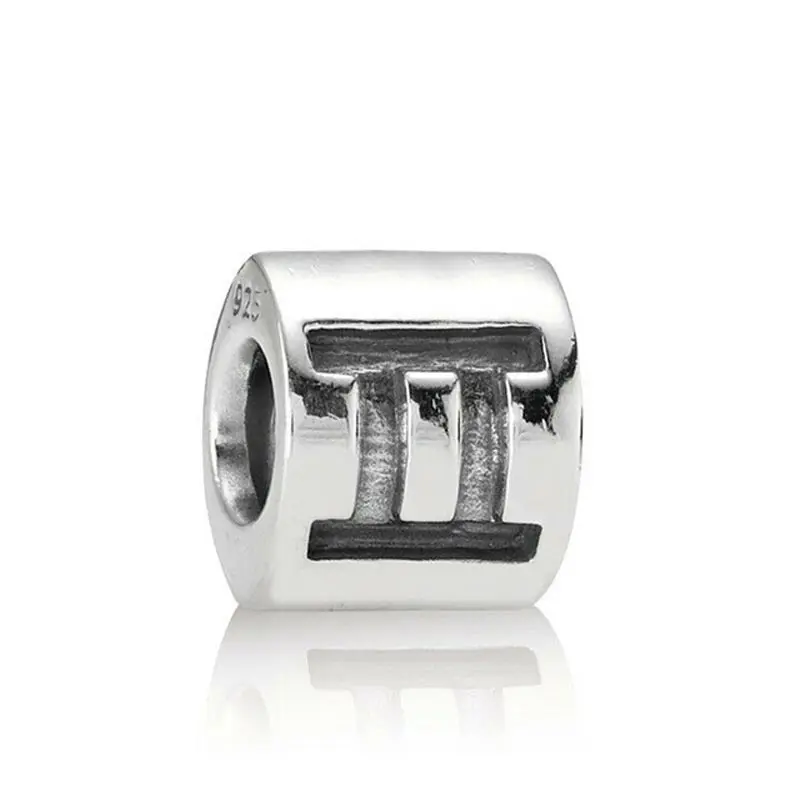 

PDB ZZ 48 Original 925 Sterling Silver Twelve Constellation Charm Beads Suitable for DIY Bracelet Women and Girls Jewelry Gifts