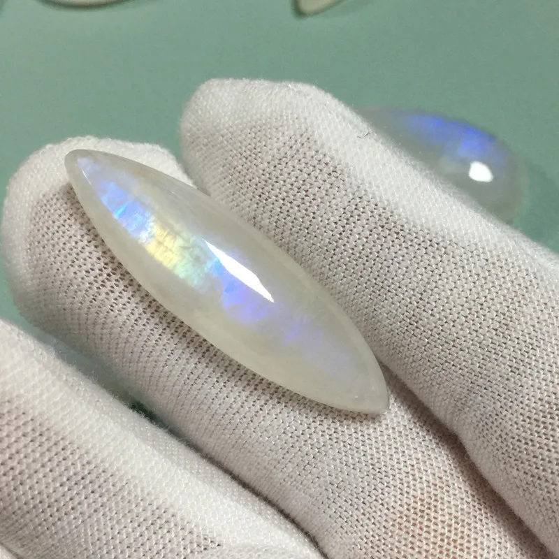 При доставке выбираются произвольно 20 г/компл. реальный лунный камень cabachon кулон для изготовления браслета Ассорти d i y ювелирные изделия из жемчуга для женщин ожерелье