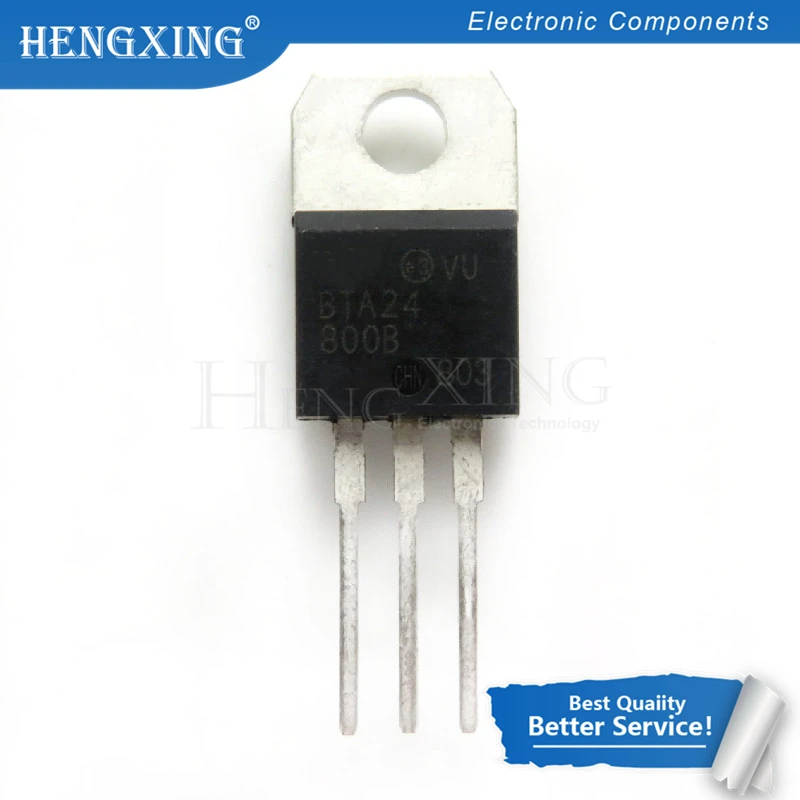 

10 шт./лот BTA24-800B BTA24 BTA24-800 Triacs 25 А 800 в TO-220 Новый оригинальный в наличии