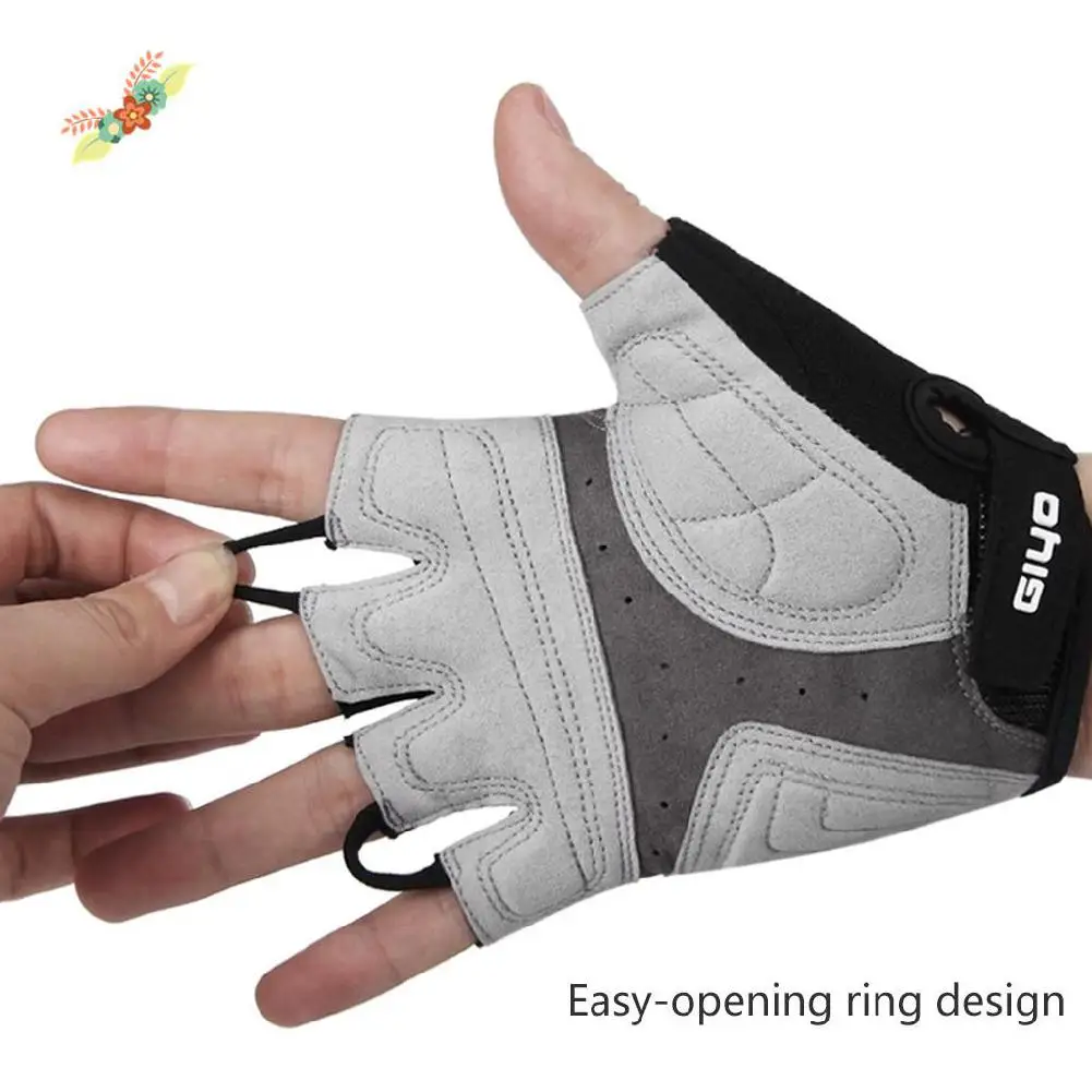 Велосипедные перчатки гелевые для езды на велосипеде короткие спортивные