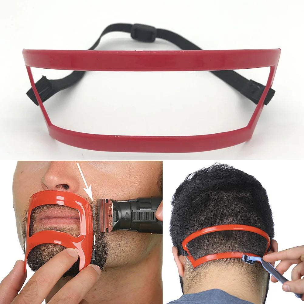 Шаблон для формирования бороды мужчин шаблон укладки шеи волос отделки