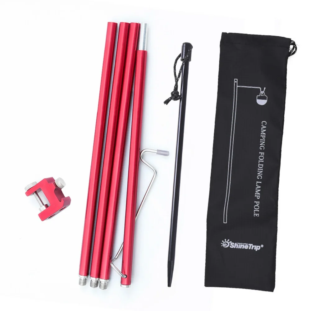 

Многофункциональная уличная Складная стойка для лампы из алюминиевого сплава, портативный подвесной светильник для кемпинга, походов, рыб...