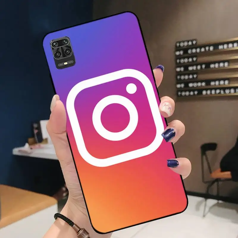 

Phone Case For Redmi 7 8 9 A K20 30 Pro Note 8 9 Pro 9s New I-Instagrams Logo