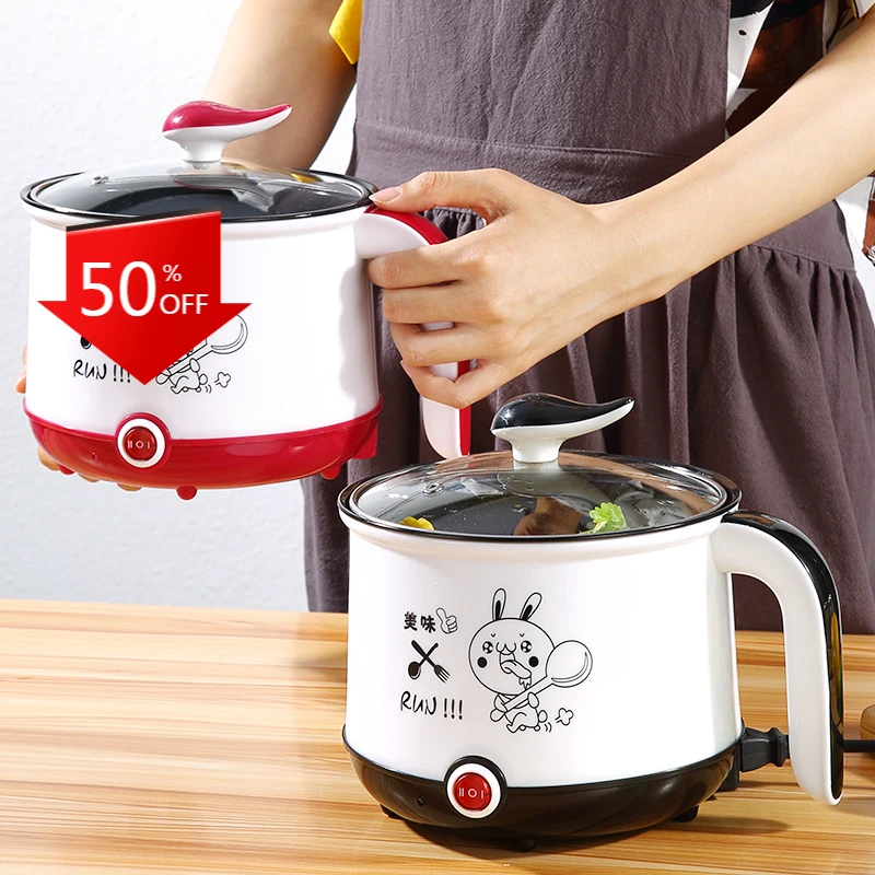 

220V Mini Rice Cooker Electric Cooking Machine Single/Double Layer Available Hot Pot Multi Electric Rice Cooker EU/UK/AU/US CF47