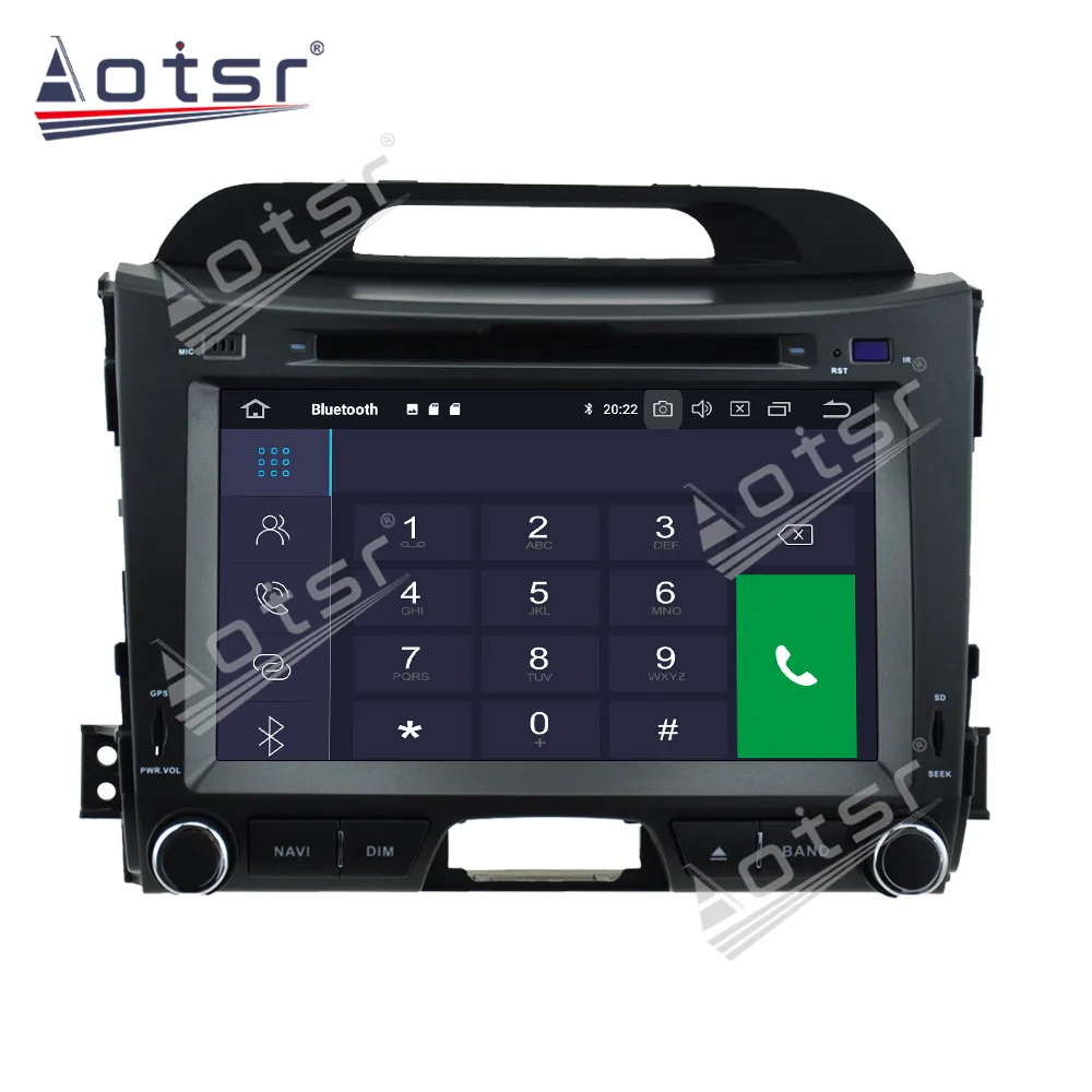 

For KIA Sportage 2010-2016 Car Multimedia Radio Player Stereo Android 10 DSP 9 INCH IPS Screen Audio radio GPS Navi BT head unit