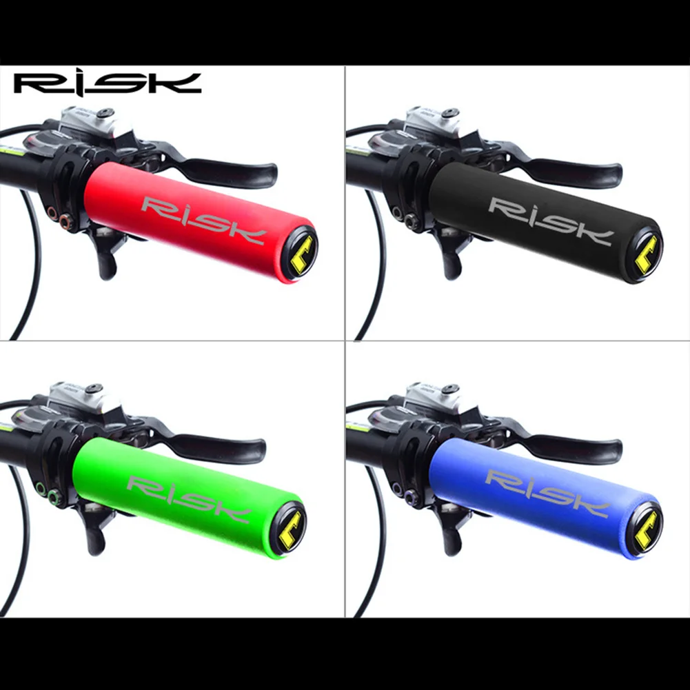 

2 Pcs MTB Mountain Road Bike Bicycle Cycle Sweat Resistant Silicone Rubber Handlebar Grips Tape Optional Color