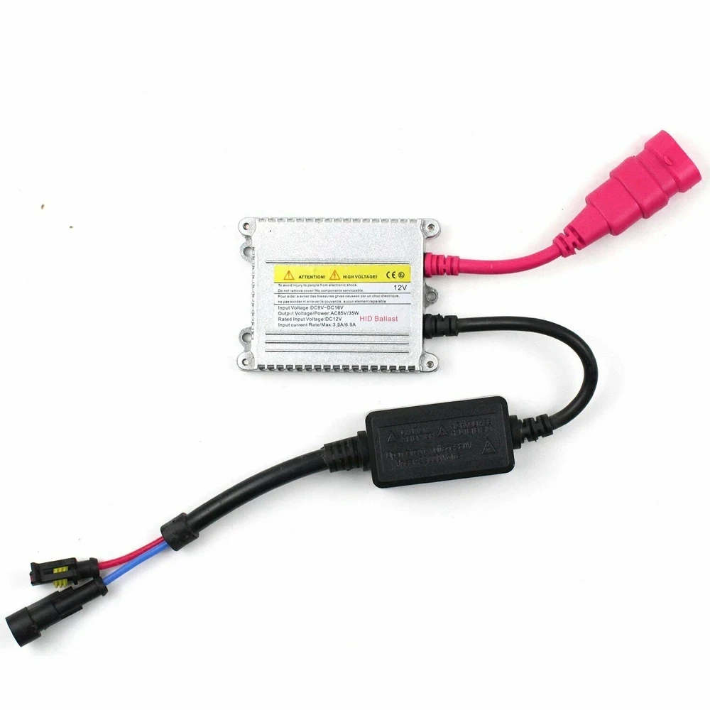 

2PCS DC HID Xenon Ballast 55W 35W Fast Start Electronic Ballast for Auto Headlight Bulbs H1 H3 H4 H7 H11 H13 9004 9005 9006 9007