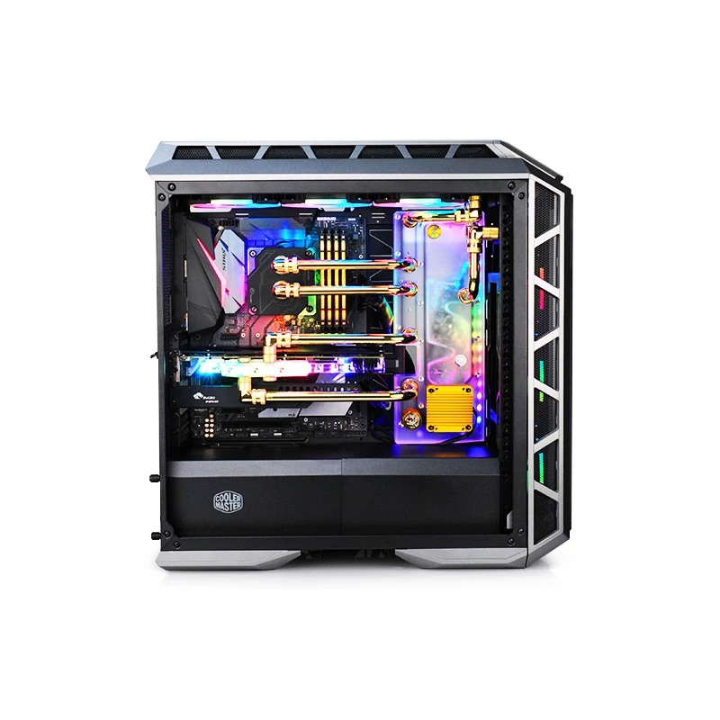 Акриловая водная пластина Bykski для Cooler Master H500P H500M чехол компьютера резервуар воды