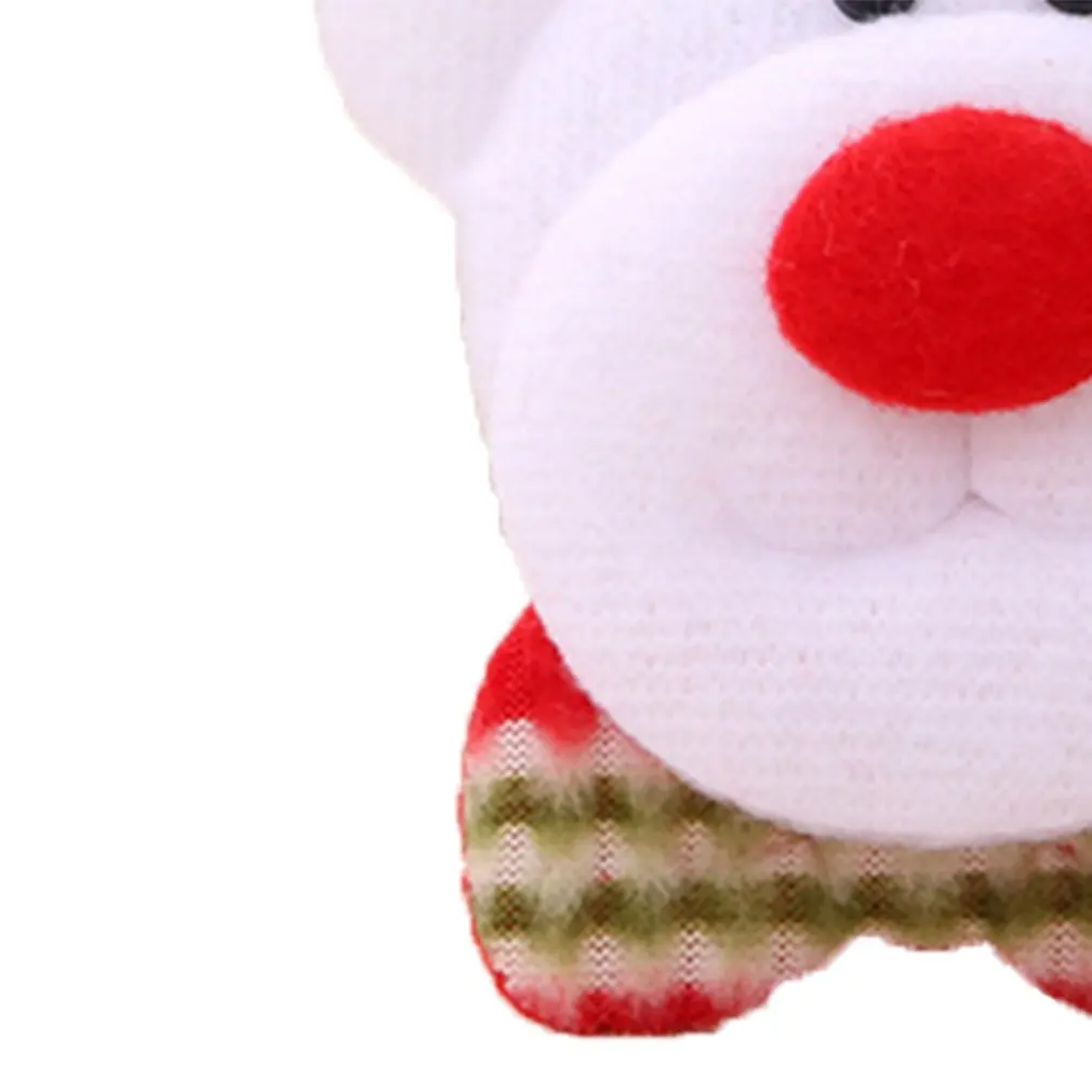 Рождественские светящиеся Броши светодиодный светильник булавки мультфильм