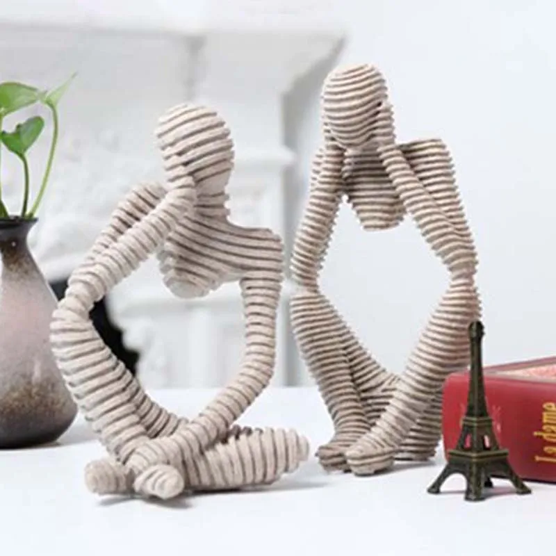

Sandstone Abstract Figure Decorative Ornaments for Living Room Office Promotion
