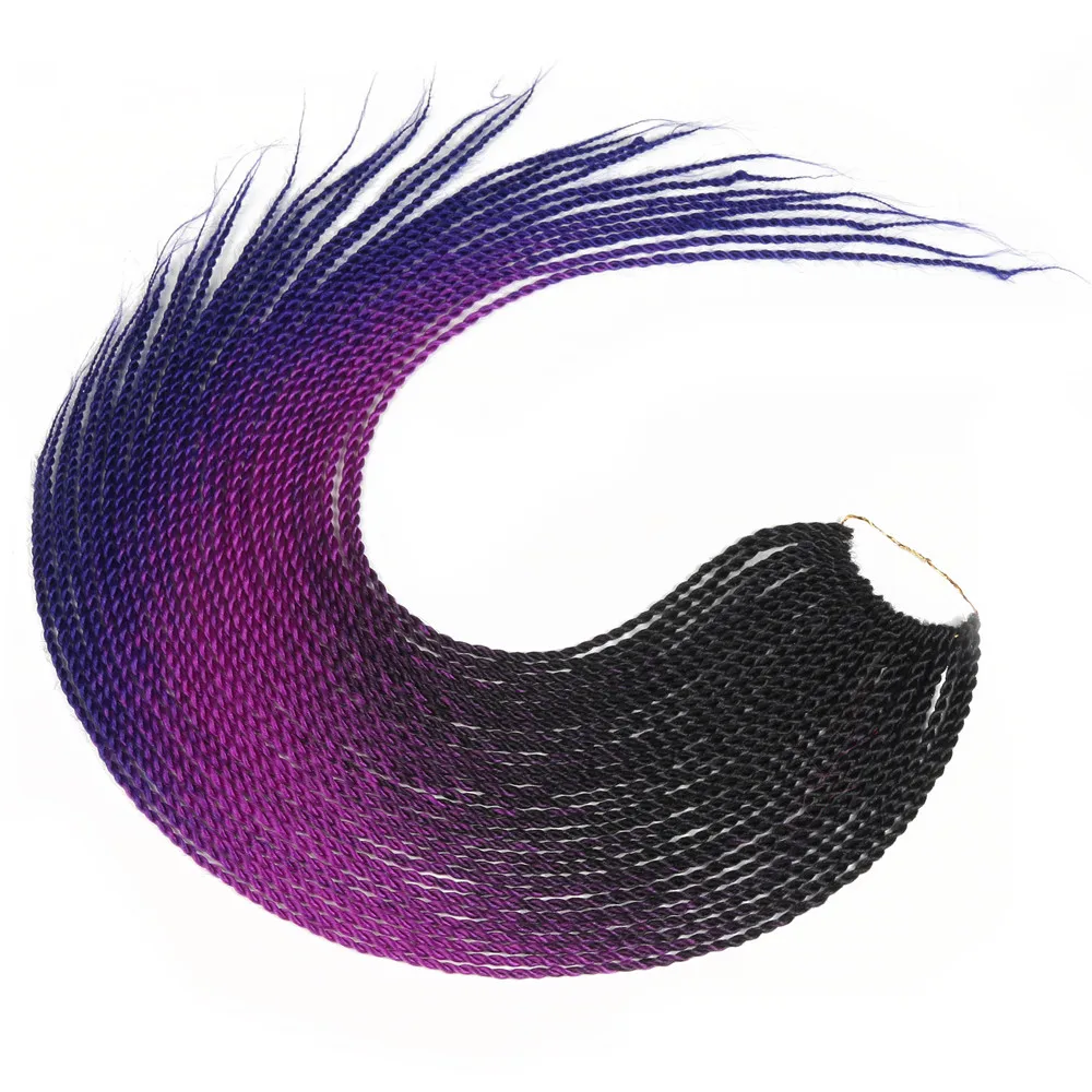 

Самкоса Сенегальская твист крючком волос 24 дюйма 30 корней/упаковка косы с крючком синтетические волосы Омбре плетение наращивание волос