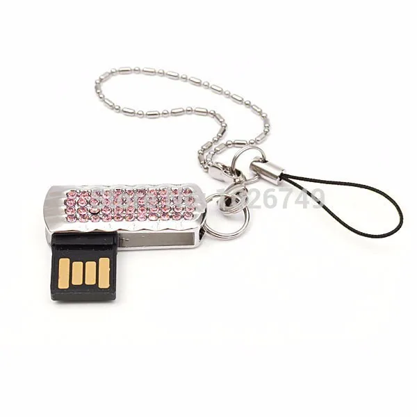 TEXT ME metal crystal model USB Flash Drive 4GB 8GB 16GB 32GB precious stone pen drive special gift | Компьютеры и офис