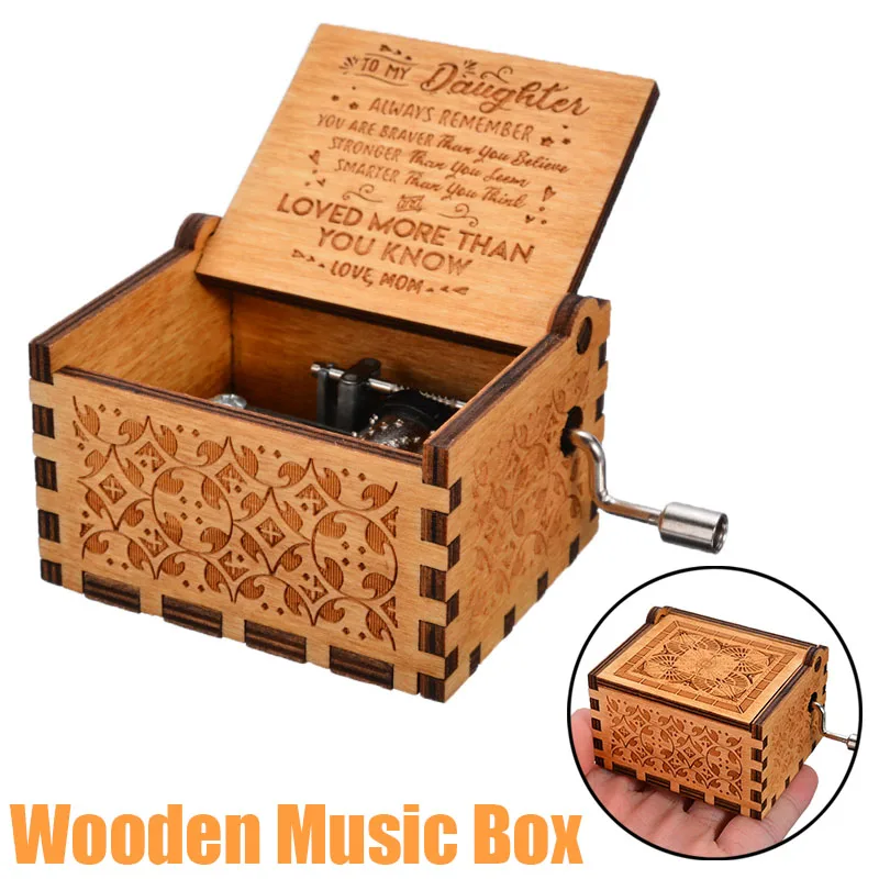 1 шт. &quotвам нравится больше чем вы знаете&quot Мама дочке Деревянная Классическая