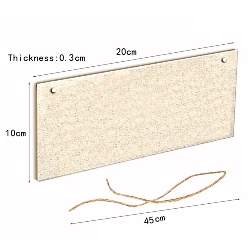 Деревянная подвесная табличка деревянная вешалка в винтажном стиле доска для