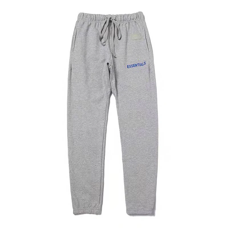 22SS New Fleece Thermal Pants Men's Essentials Sweatpants Fashion Print Jogging Stretch Waist Hip-hop Male Winter Kanye | Мужская