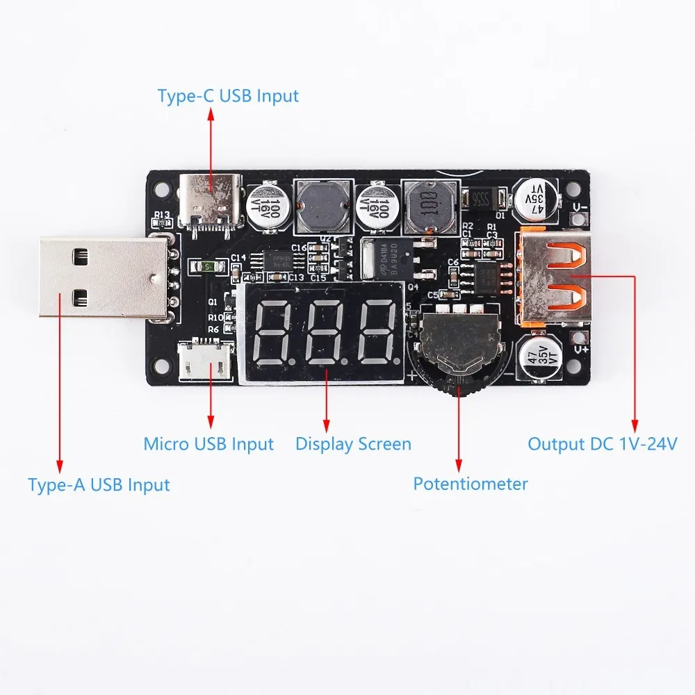 Бесступенчатый USB вентилятор регулятор скорости охлаждающий инструмент IoF