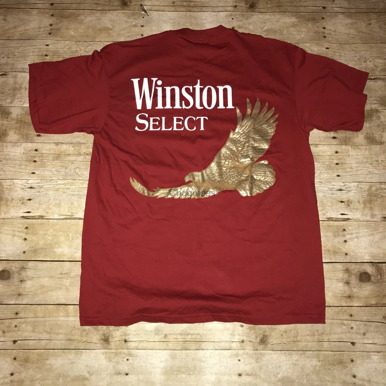 Винтажная 1992 winston сигарета Орел Мужская футболка женские футболки |