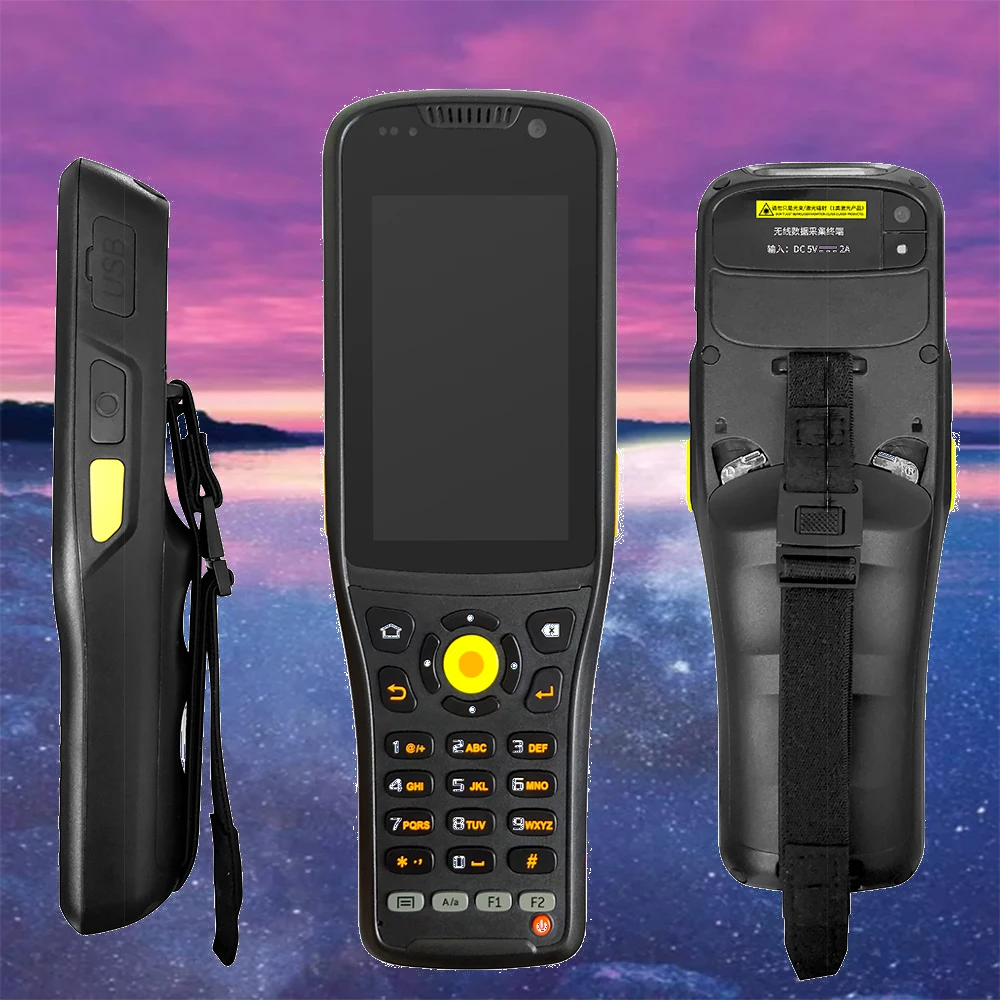 Портативный КПК EVAWGIB Android 9 0 защищенный POS-терминал 1D 2D сканер штрих-кода Wi-Fi 4G GPS