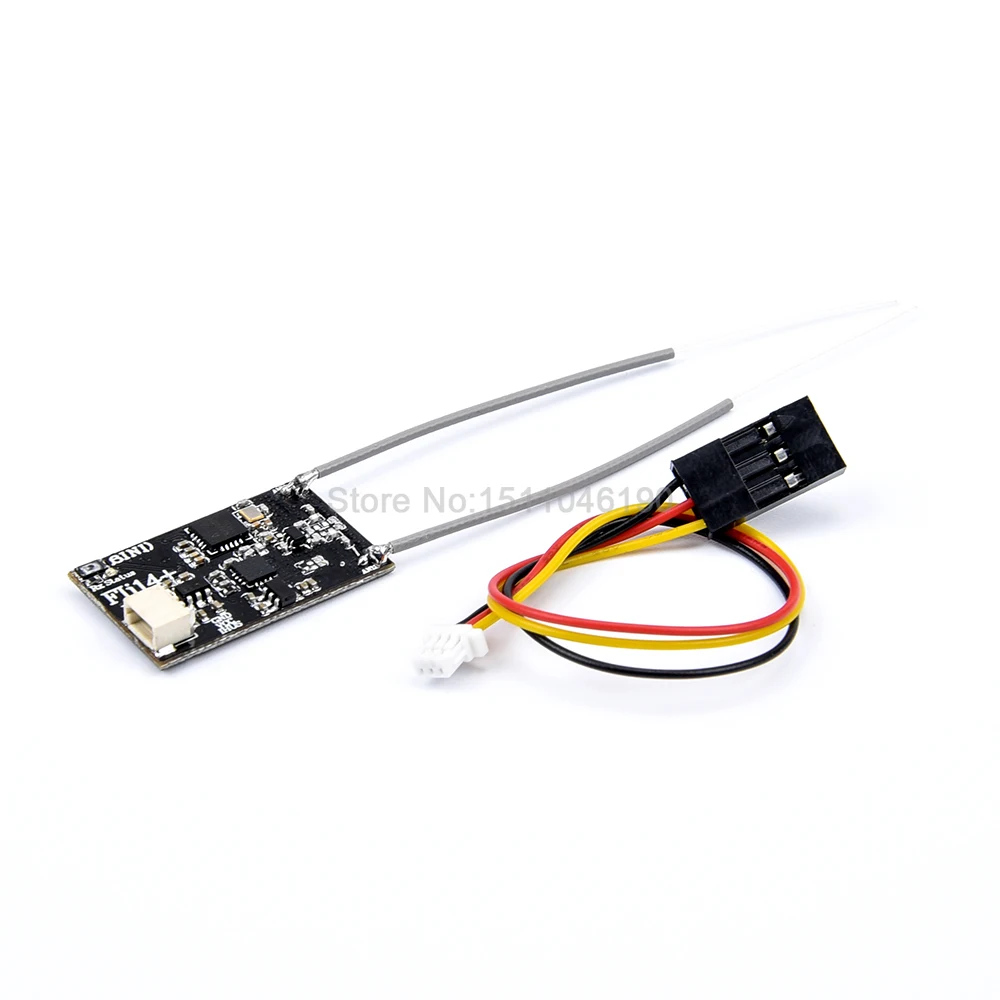 Мини-приемник фли14 + Fli14 Plus 14CH совместимый Flysky AFHDS-2A с выходом RSSI для FS i6 i10 i6x Turnigy I6S