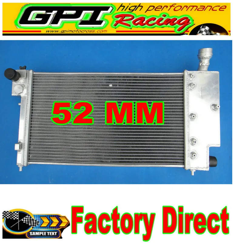 Алюминиевый радиатор для PEUGEOT 106 GTI & Rally // CITROEN SAXO/VTR 91 01 00 99 98 97 96|radiator|radiator aluminium |