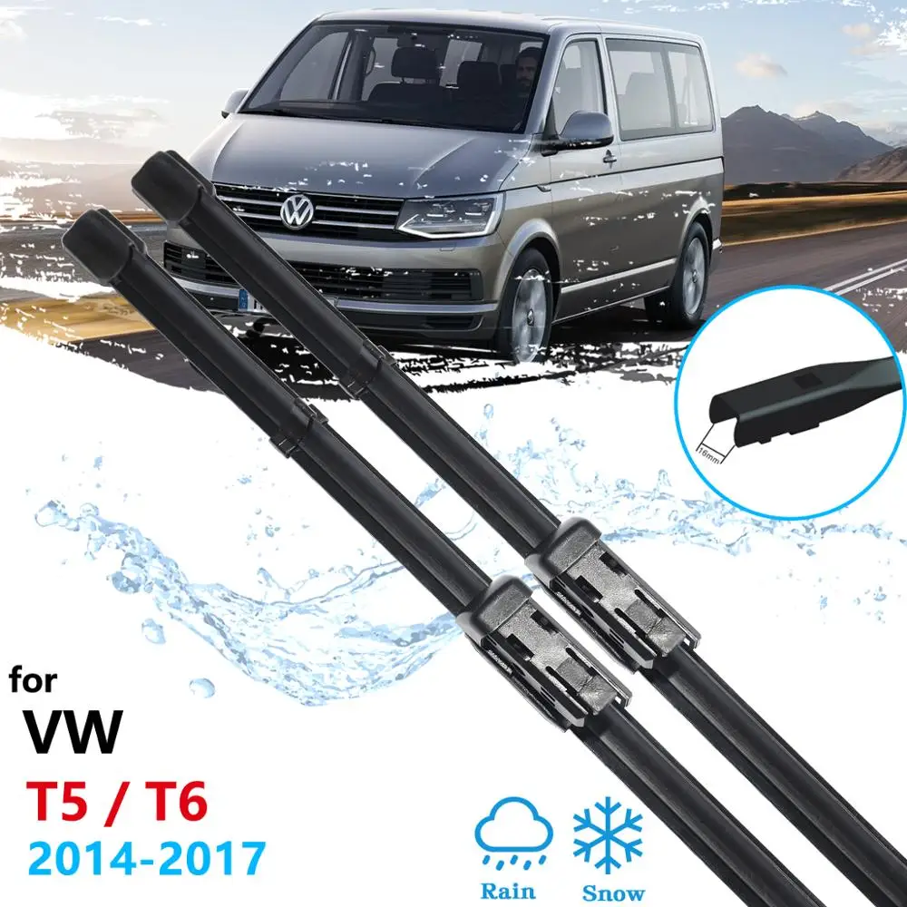 Автомобильная щетка стеклоочистителя для Volkswagen VW Transporter T5 T6 Caravelle Multivan 2014 ~ 2017