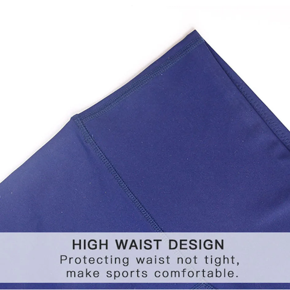 Женские быстросохнущие спортивные штаны ROEGADYN черные облегающие для йоги с