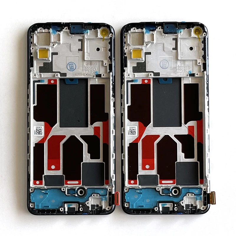 Cena Oryginalny Amoled Wyświetlacz LCD Dla Oppo Reno5 4G CPH2159 Reno5 K 5 K Wyświetlacz Ekran Digitizer Panel Dotykowy Dla Reno5 5G Reno (nevada) 5 CPH2145 Rama