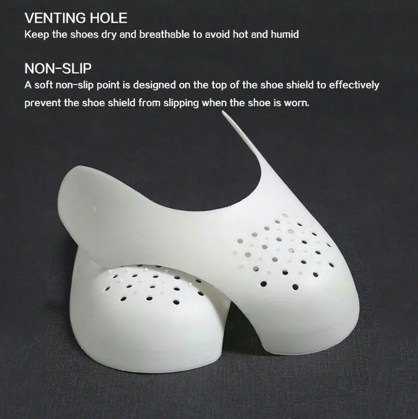 1 пара моющийся носок поддержка обуви защита кроссовок от складывания гибкая