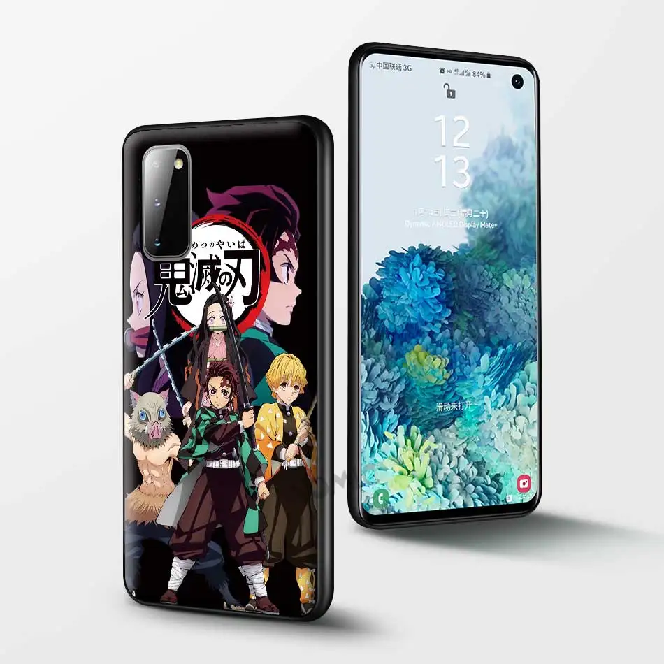 

Demon Slayer Kimetsu No Yaiba Mobile Phone Case for Samsung Galaxy S21 S20 FE Note 20 Ultra S10 Lite S9 Plus S8 S10e Cover