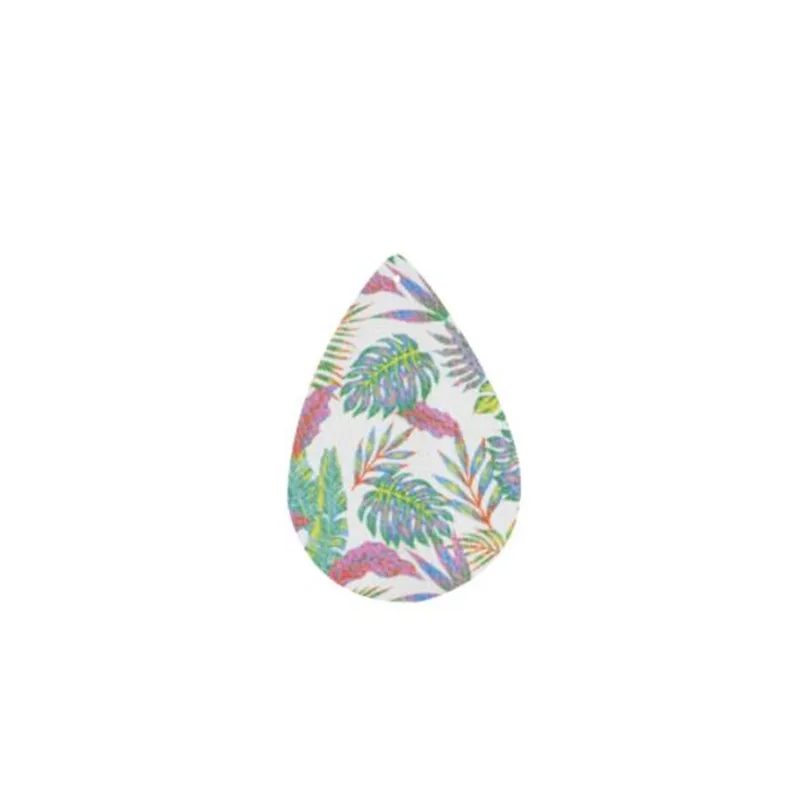 10 шт./лот серьги из искусственной кожи аксессуары каплевидные подвески Ретро