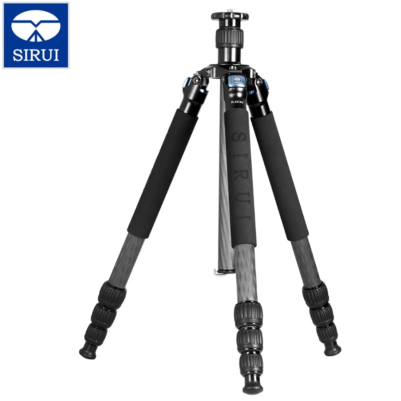 Штатив SiRui R2214X + VH10 профессиональный Трипод из углеродного волокна для цифровой