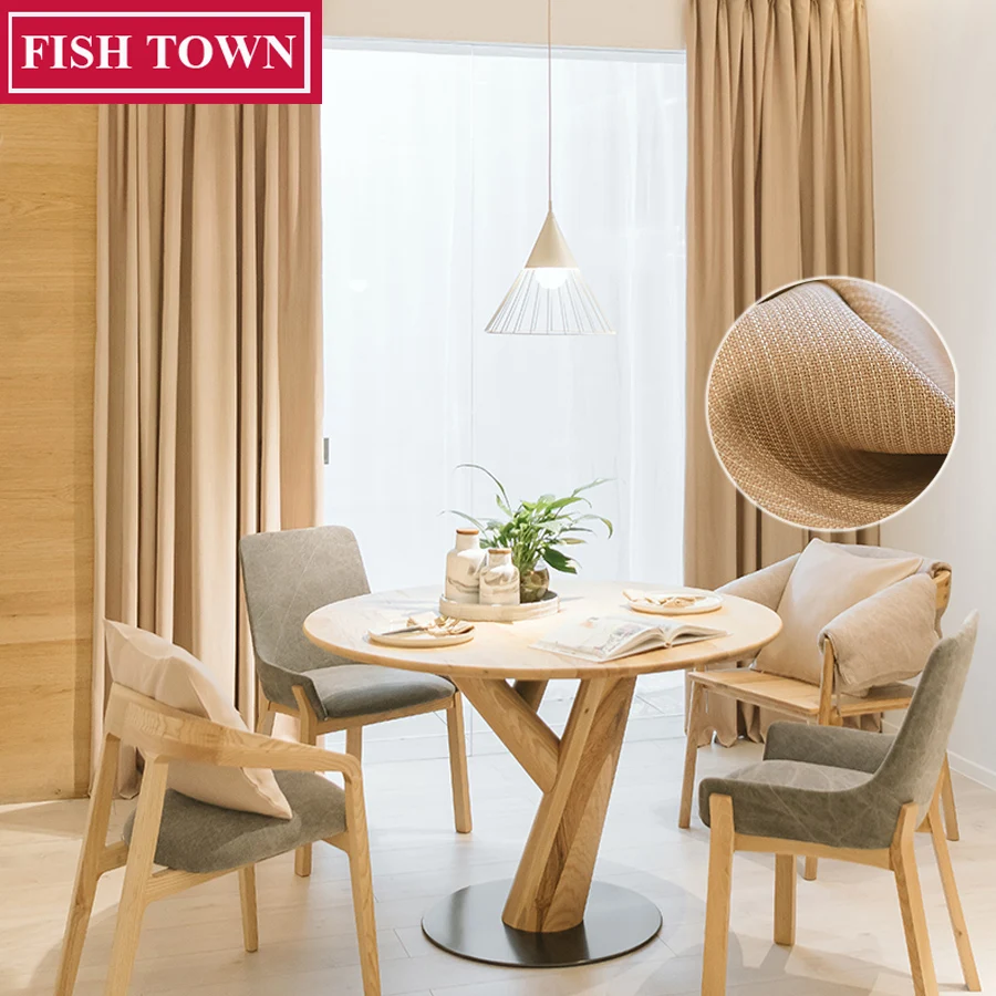 Шторы/занавески для спальни гостиной с изображением рыбного города европейские