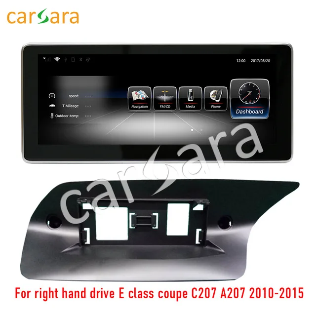 Автомобильный видеоэкран RHD 2 гб озу Android 7 1 DVD-плеер головное устройство для Mercedes E