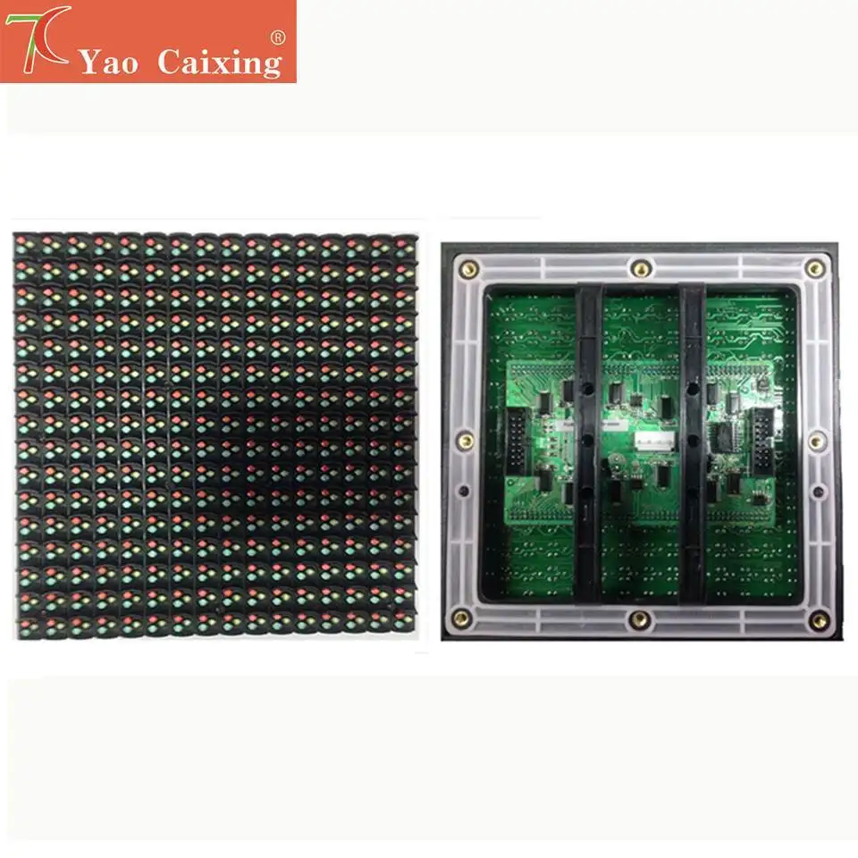 Светодиодный модуль diplay для рекламы Али экспресс ХХХ P10 dip 160x160 мм|p10 outdoor|p10 panelpanel led