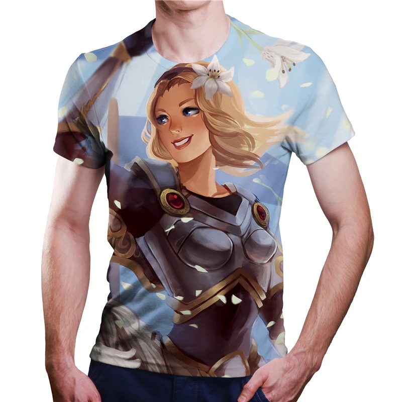 

Summer New Fashion Anime Short-Sleeved 3d Printing Punk Harajuku T-Shirt Casual Jacket Oversized T-Shirt 110-6XL