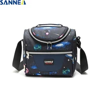 sanne 6l new fashion cooler bag thermal for food school lunch box insulated ice bag keep cold and warm portable insulated bag