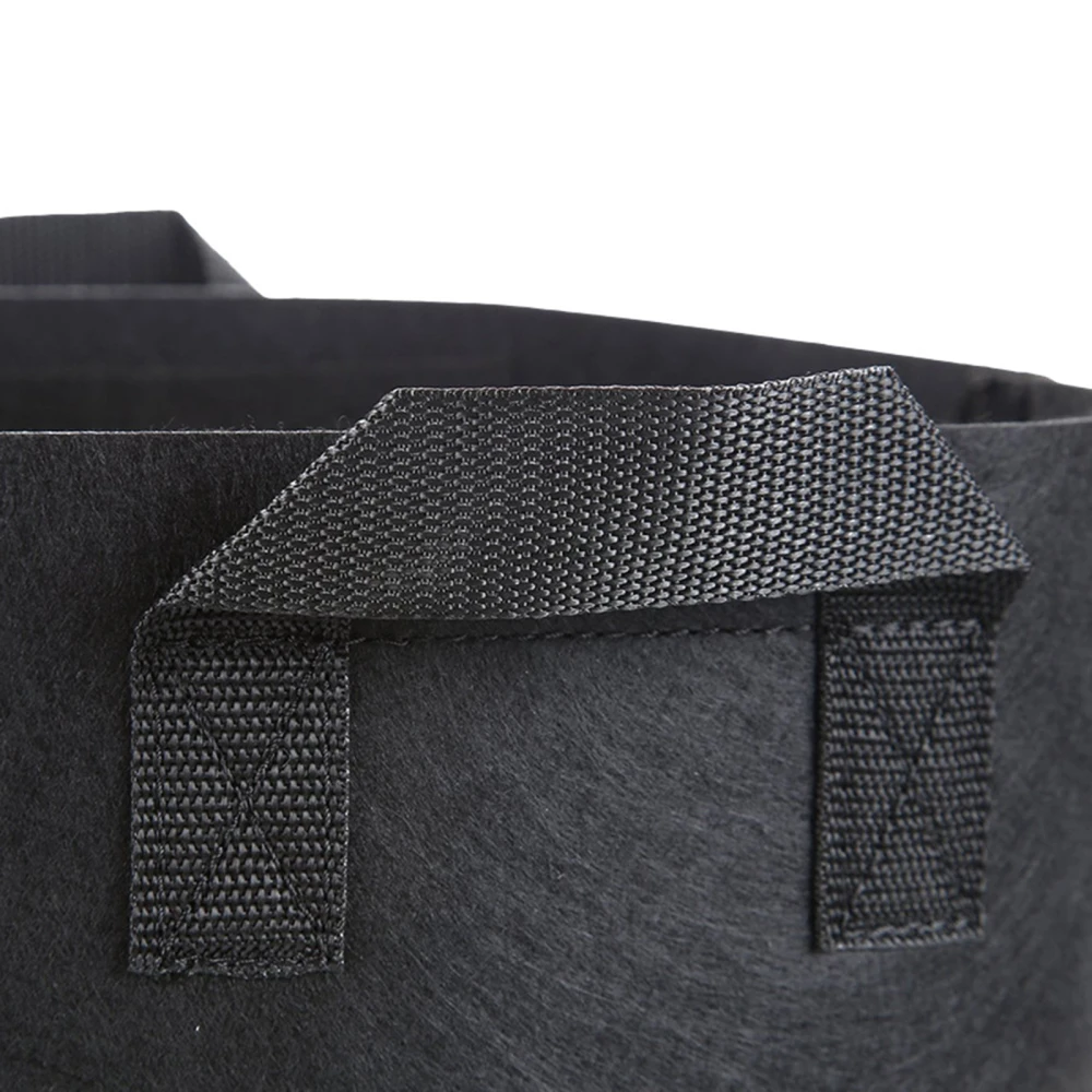 

5pcs Grow Bags Heavy Duty Thickened Nonwoven Gardening Tools Non-Woven With Handle 30 Gallon Plant Fabric Pots