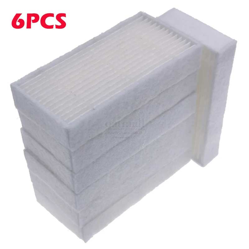 

6PCS Sponge Hepa Filter 4PCS Side Brush Robot Vacuum Cleaner Parts For Chuwi ilife V55 V50 V5 V5s V3 V3s V50 pro X5 Accessories
