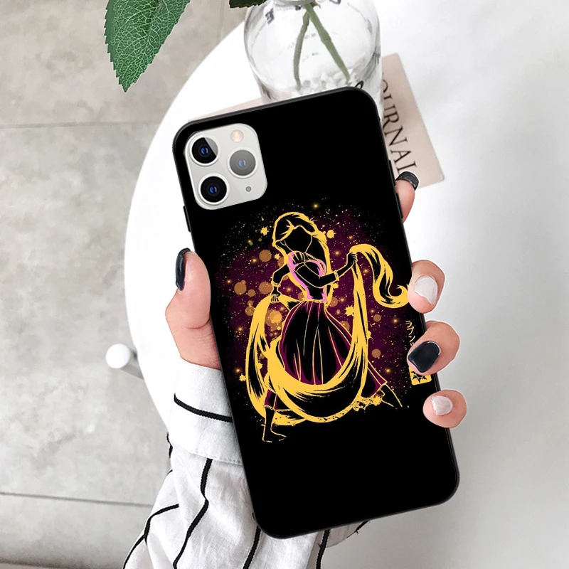 Милый мультфильм дисни Белоснежка Русалка Принцесса чехол для iPhone XS чехол для Max XR 11 Pro Max X 6S 7 8 Plus чехол эльфы - Цвет: TPU