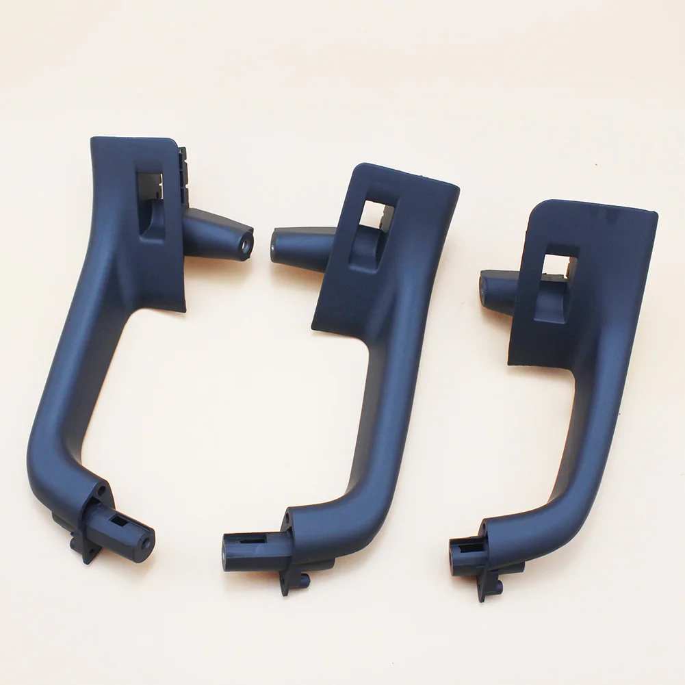 Автомобильный Стайлинг 7 шт./компл. Черная внутренняя дверная ручка накладка