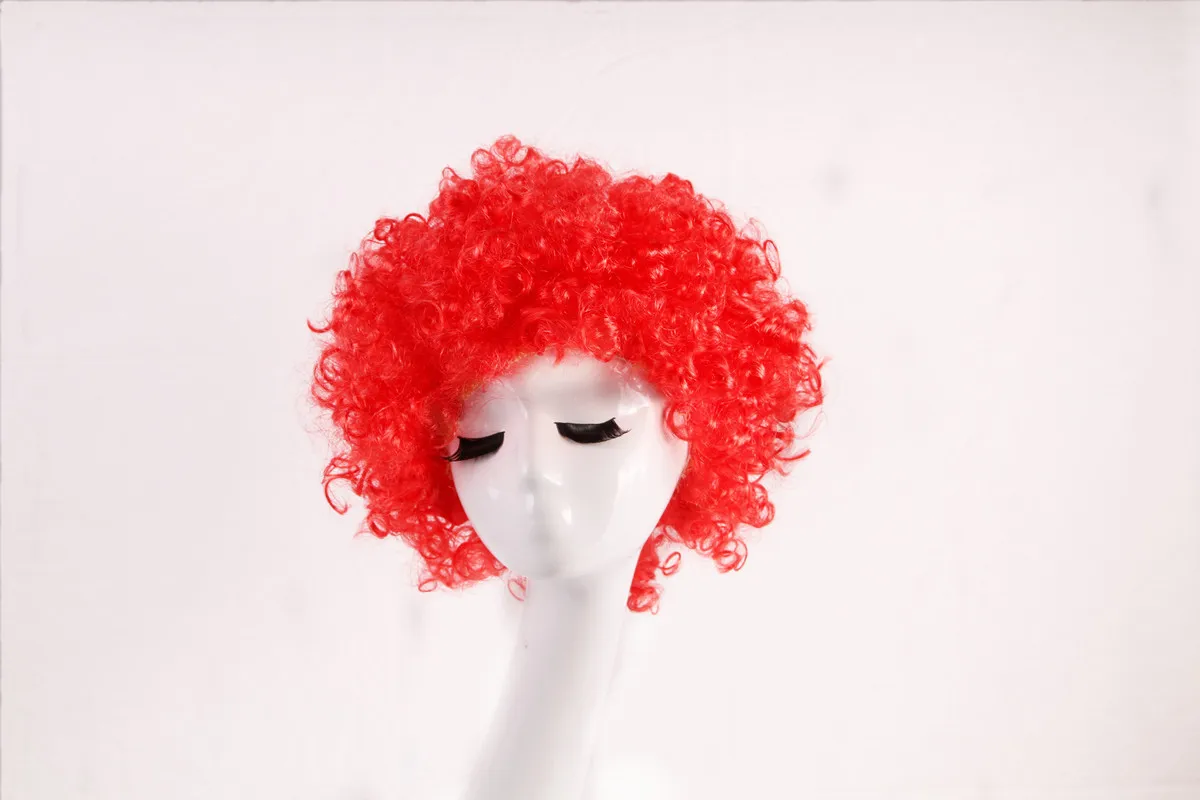 Хэллоуин cos пушистый Цветной вентиляторы для волос взрослых Cos многоцветный