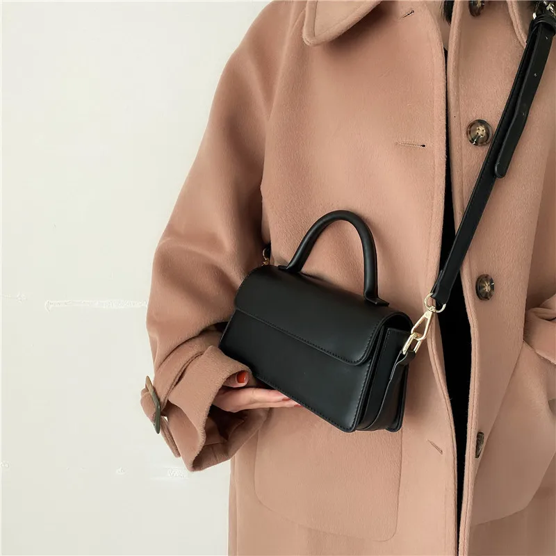 

Small Tote Crossbody Bags for Women 2022 Pu Leather Female Shoulder Bag High Quality Fashion Vintage Woman Handbag Purse