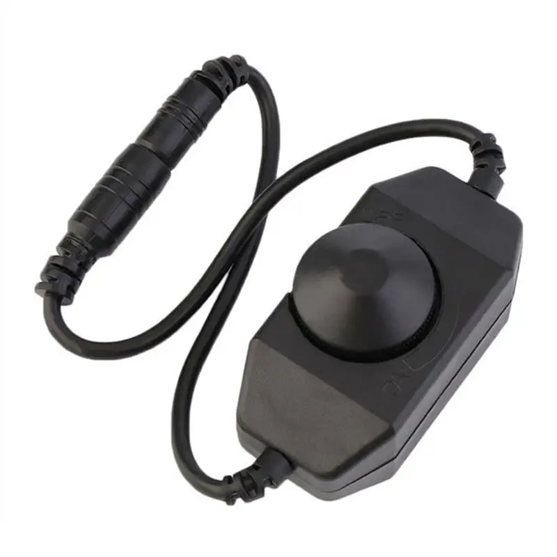 

Led Dimmer Switch Mini 12v Dimmer Switch Brightness Adjust Controller For Single Color Led Strip Dimming Lighting Accessories