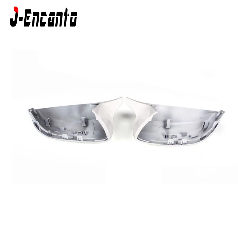 

LHD ABS black and white Rearview Side Mirror Caps Replacement Cover For BMW new 3 series G20 G28 2019 Car accessories