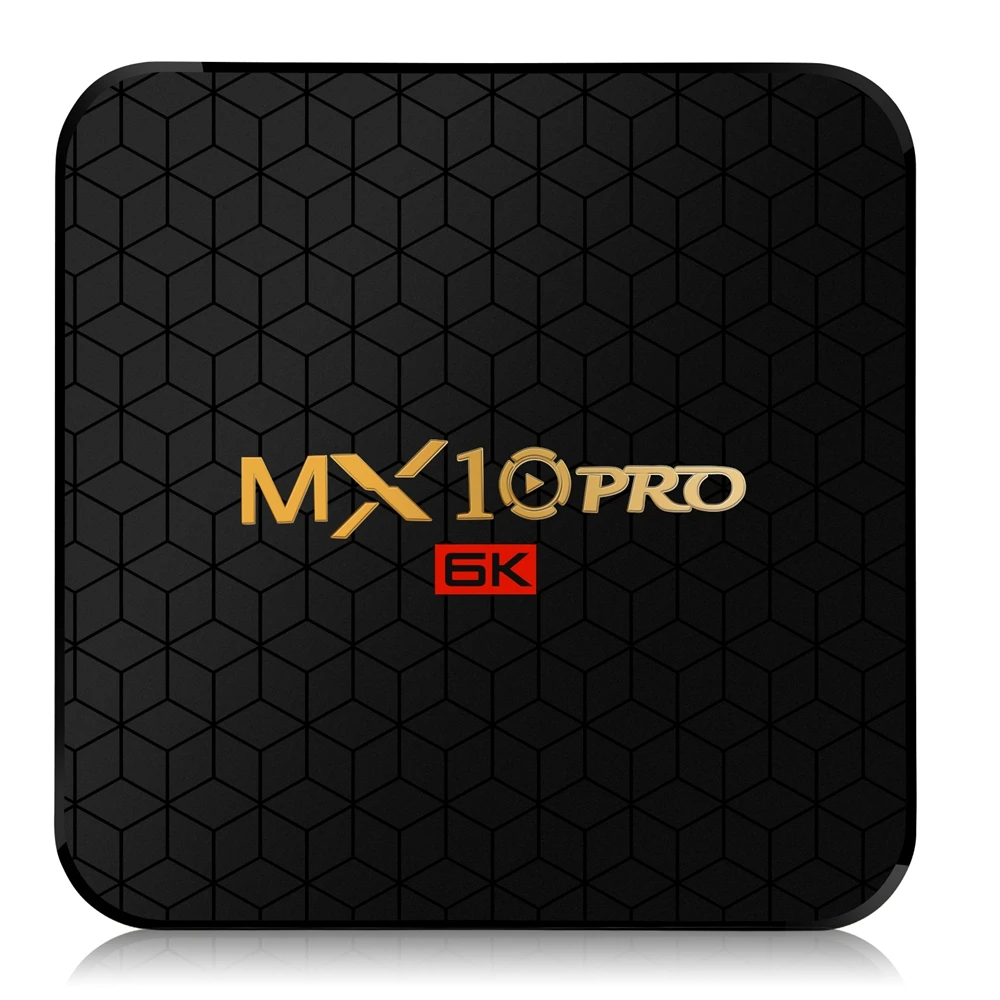 ТВ-приставка MX10 Pro с Android 9 0 четырехъядерный Allwinner H6 4 Гб 32 ГБ 64 2 ГГц Wi-Fi USB3.0