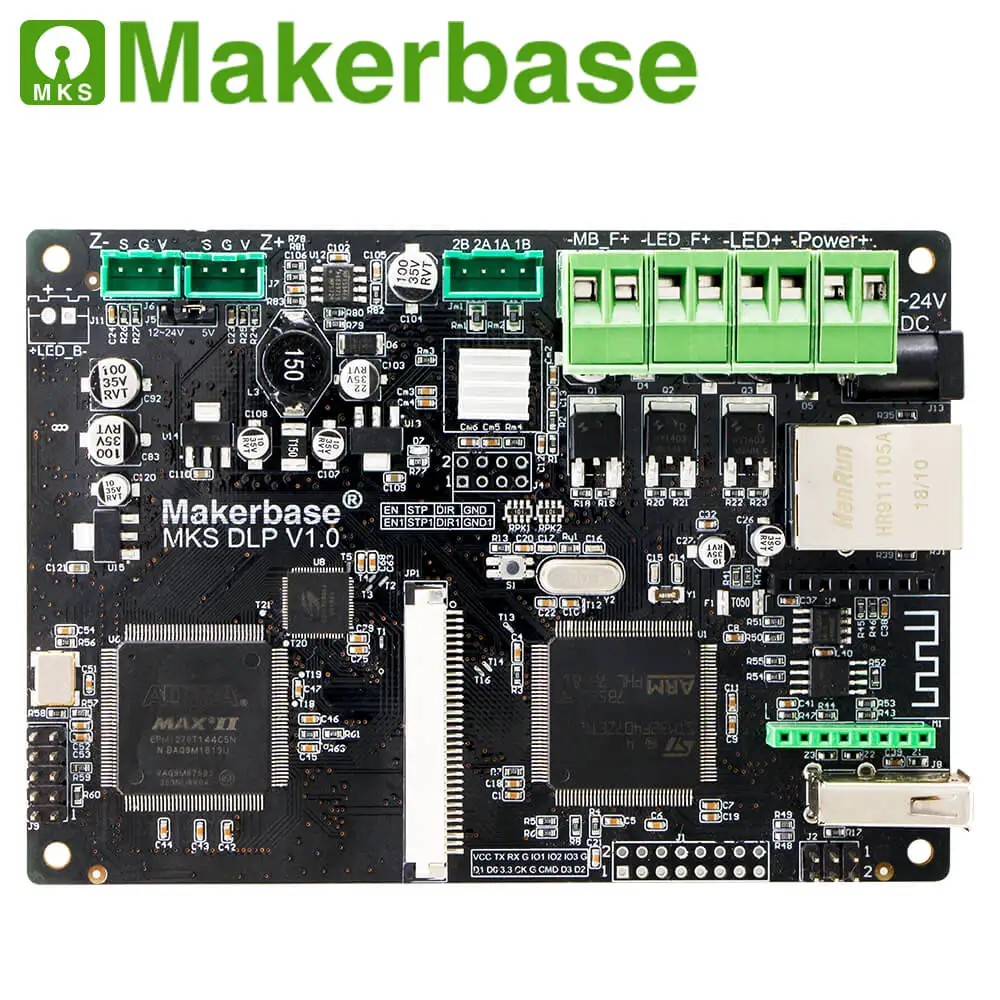 Makerbase MKS DLP SLA UV LCD Смола 3D принтер автономная плата управления фотоотверждением TFT35