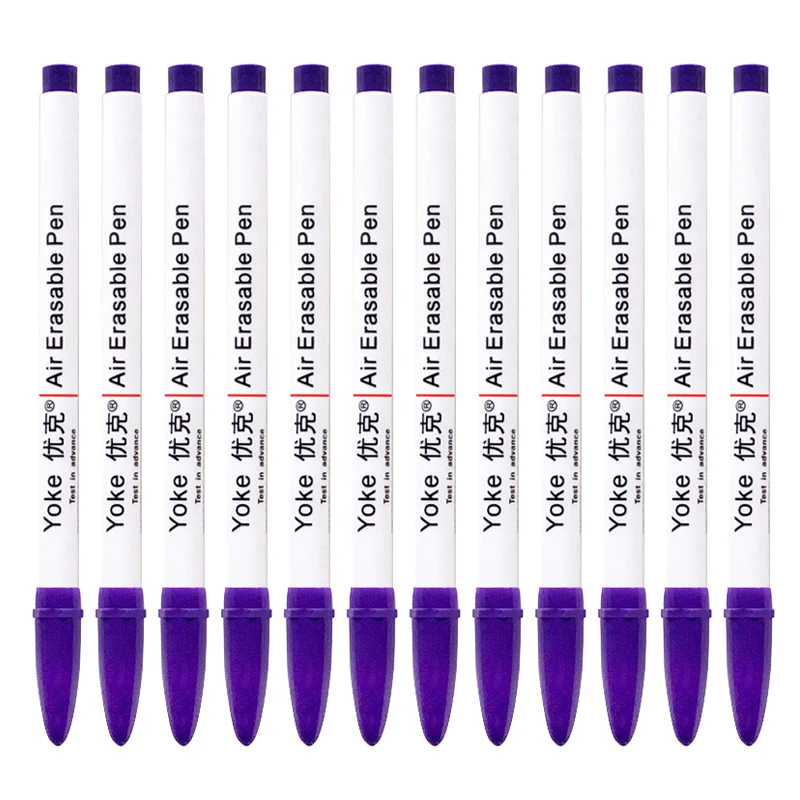 12 шт./компл. стираемая пневматическая ручка невидимый точечный маркер по ткани с