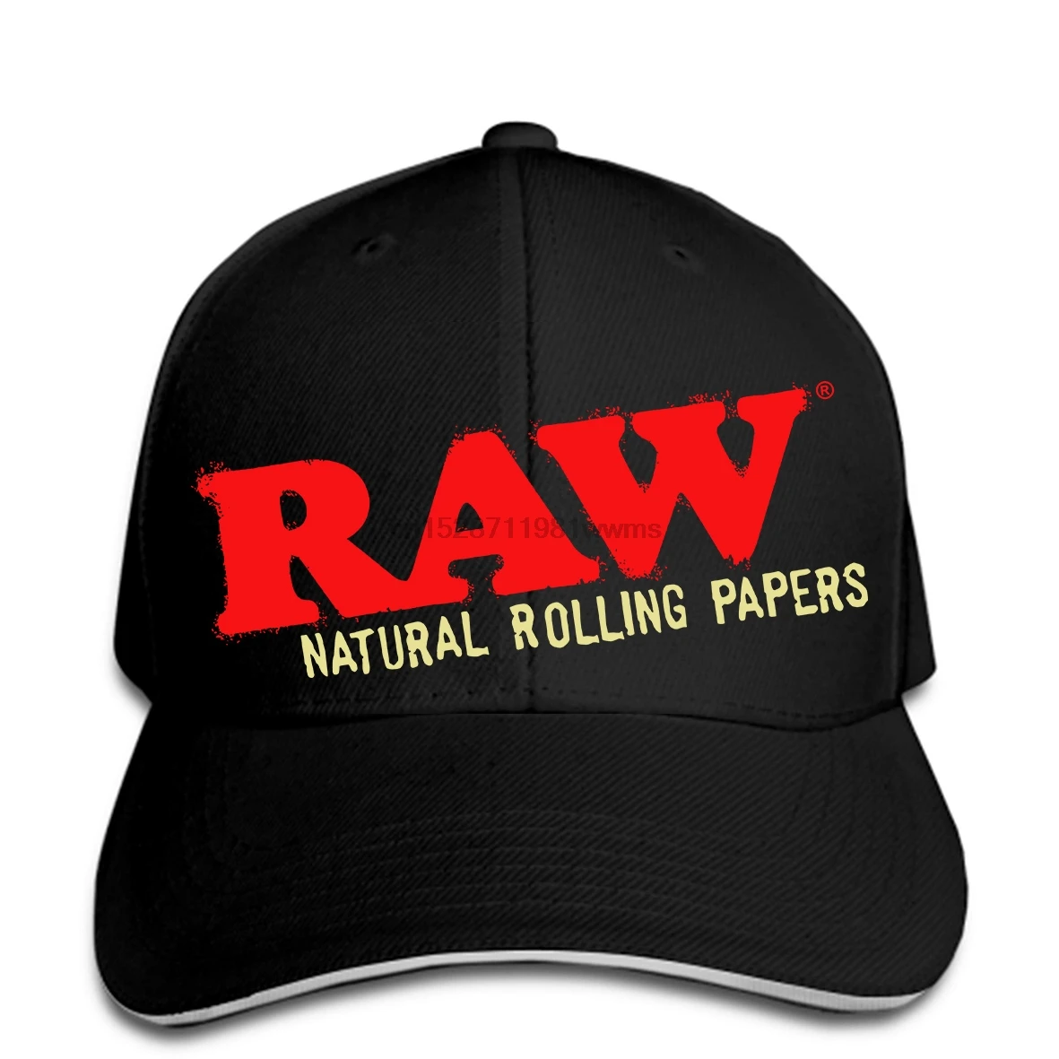 Необработанная бейсболка из натуральной неочищенной бумаги Премиум-качества -