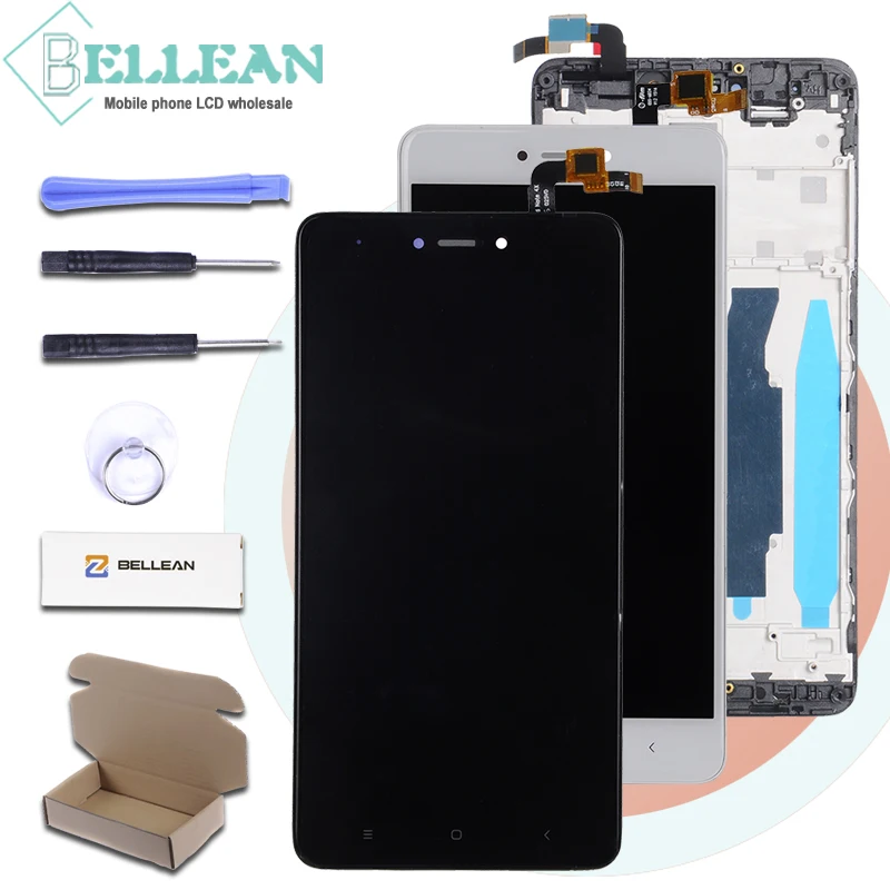 Акция Catteny 5 дюймов Note 4X дисплей для Xiaomi Redmi ЖК сенсорный экран дигитайзер в сборе