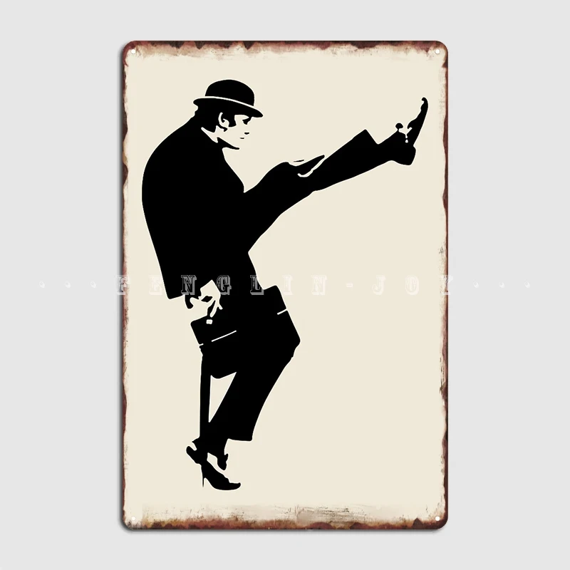 

The Ministry Of Silly Walks Poster Metal Plaque Wall Pub Pub Garage Customize Plaques Tin Sign Poster